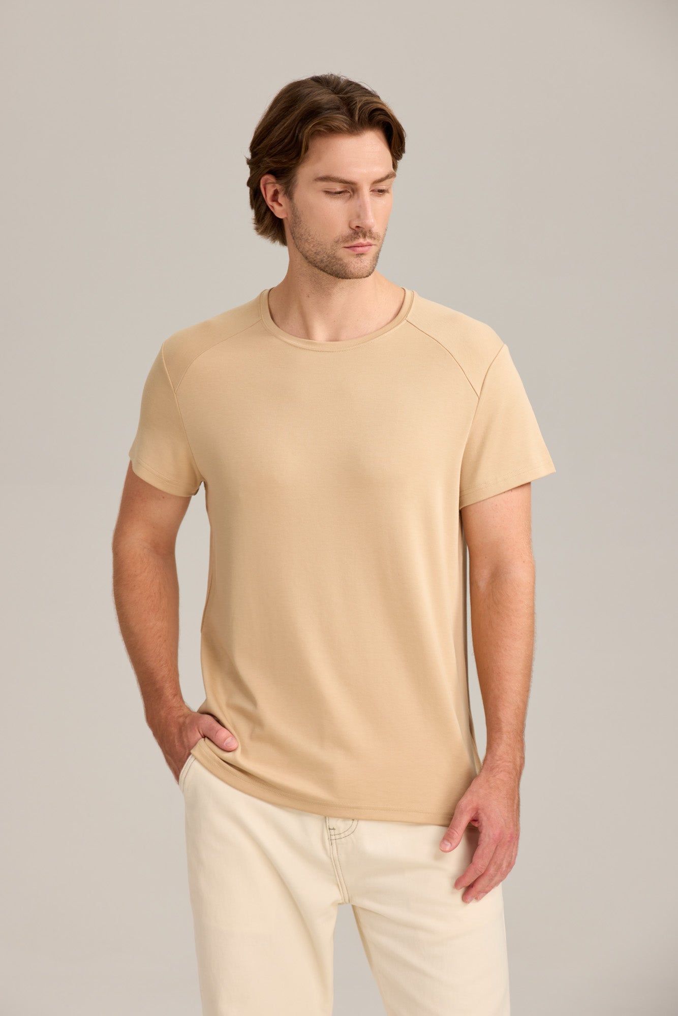 PrimeFit Tee Beige