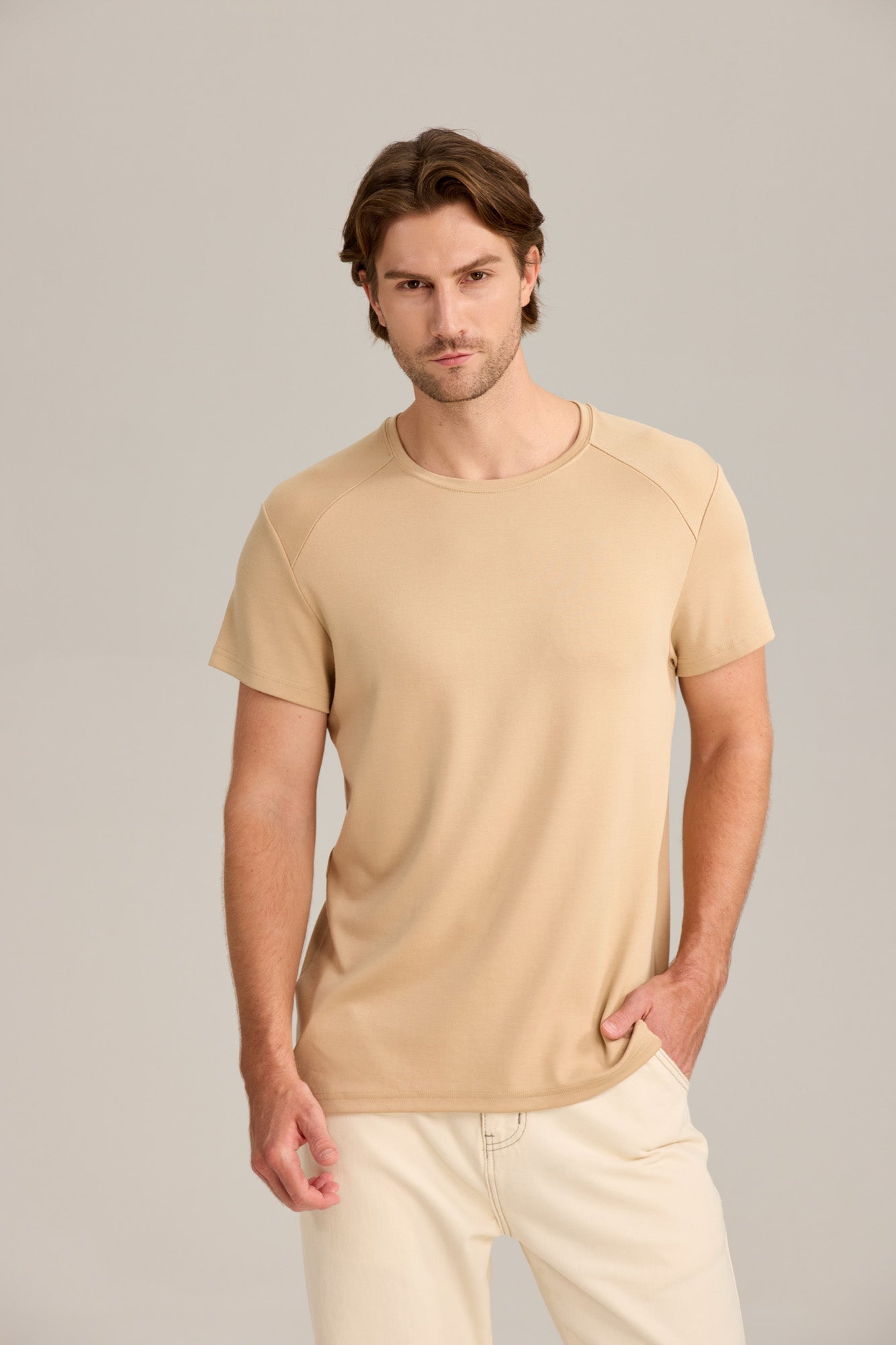 PrimeFit Tee Beige