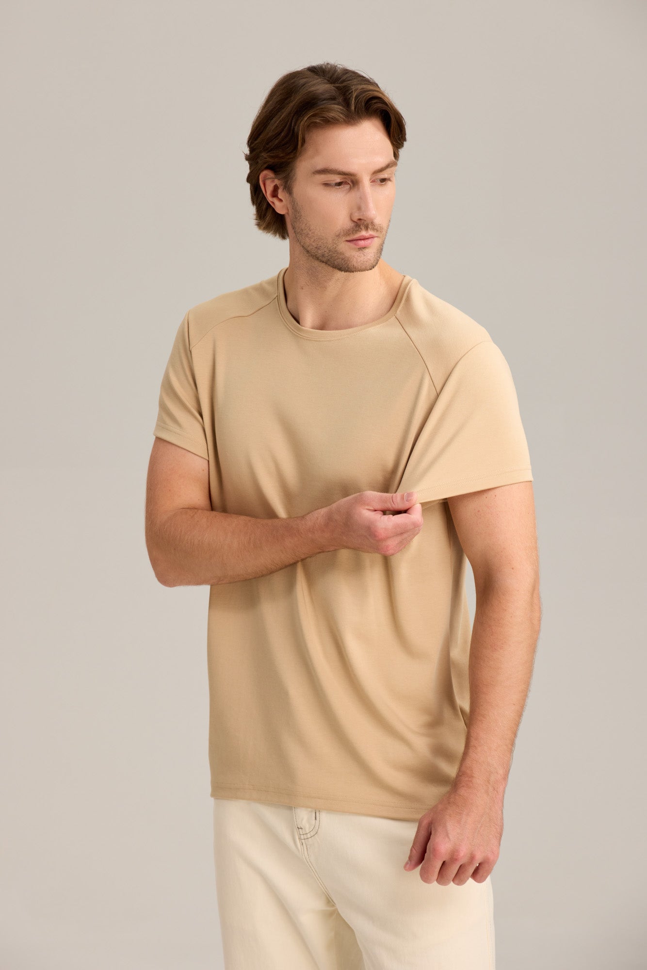 PrimeFit Tee Beige