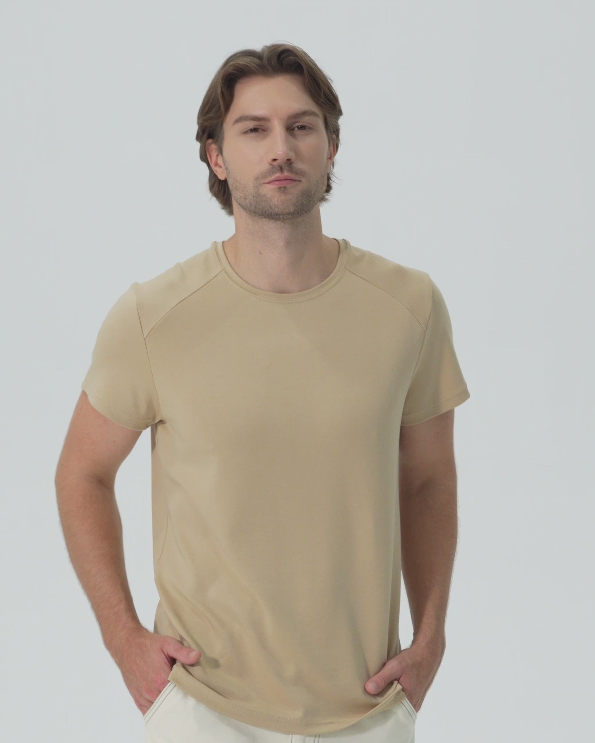 PrimeFit Tee Beige